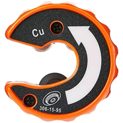 Image of Bahco 306 15 Pipe Slice Tube Cutter, Black/Orange, mm
