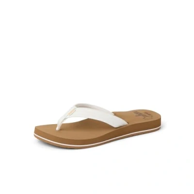 Image of Reef Women&#039;s Cushion Breeze Flip Flop, Cloud, 3 UK (35 EU)