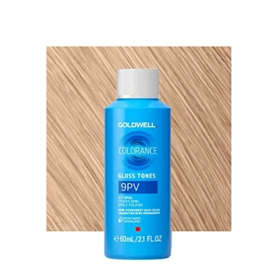 Image of 9PV Goldwell Colorance Gloss Tones Cool Blonde Icy Opal 60ml demi permanent colouring