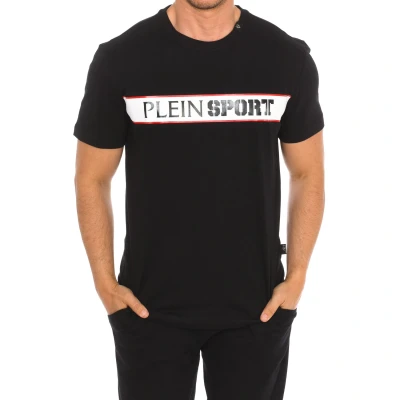 Image of Philipp Plein Sport TIPS405 99 men&#039;s T shirt in Black