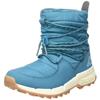 Image of Kappa Unisex Numar Sneaker, Petrol Off White, 5 UK