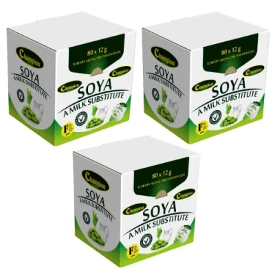 Image of SOYA Milk Substitute 240 Pots Vegan Dairy Free from Great British Trading