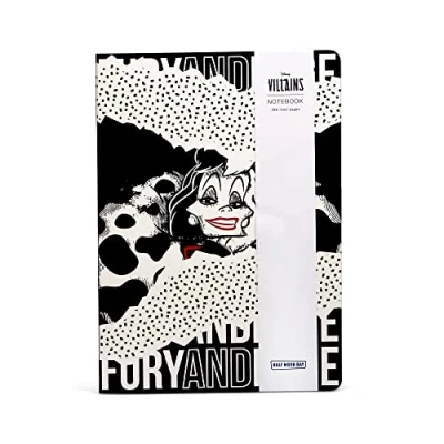 Image of Half Moon Bay 101 Dalmatians A5 Flexi Notebook Cruella