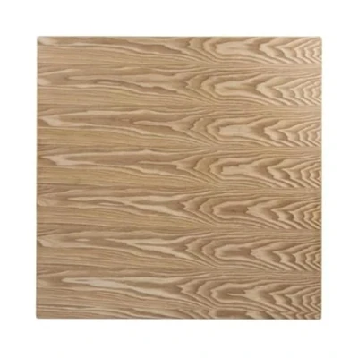 Image of Bolero Pre drilled Square Table Top Natural Ash Veneer 700mm