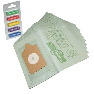 Image of Qualtex Vacuum Cleaner Dust Bags For Numatic Henry Hetty Cleaners x 20 Pack + Free Bag Fresheners