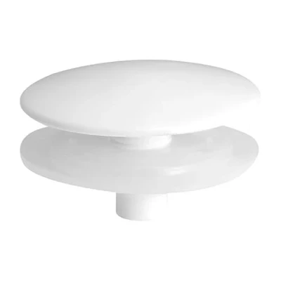 Image of Pack of 2 Long Thread White tap Hole Stopper (Known as Stopper/tap Cover/tap Plug/tap Blanking Plug/Sink Cover)