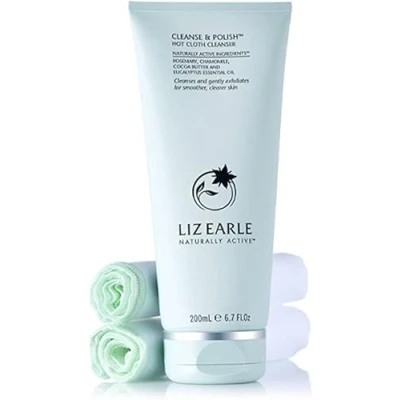 Image of Liz Earle Cleanse and Polish 200ml Tube (with Two Cloths)