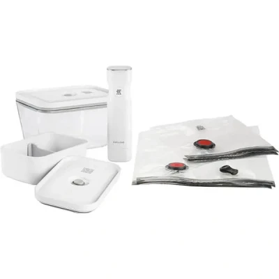 Image of Zwilling Fresh and Save Vacuum Starter 7 Piece Set with Medium Large Lunchbox
