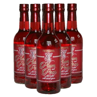 Image of Mr Fitzpatricks Plum Pear and Mixed Spice Cordial, 500ml (6 x 500ml)