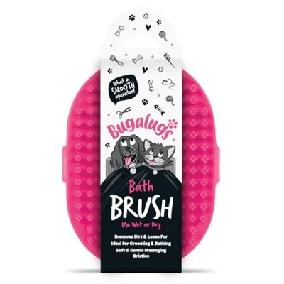 Image of Bugalugs Bath Brush use with our dog shampoo