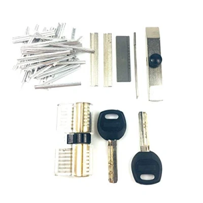 Image of TPM Go AB Kaba Lock Tin Foils Tools with Lock,Locksmith Fast Pick Dimple Opener (Tool Lock)
