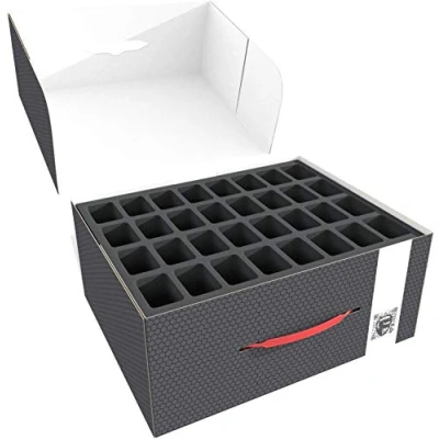 Image of Feldherr Storage Box FSLB150 compatible with 89 miniatures on large base