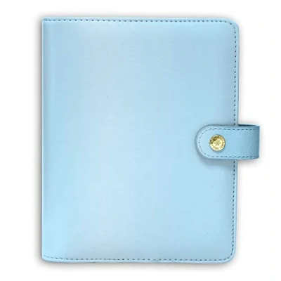 Image of Pukka Pad, Carpe Diem Personal Planner with Weekly, Monthly Undated Inserts, 20 x 19 4 cm, Sky Blue