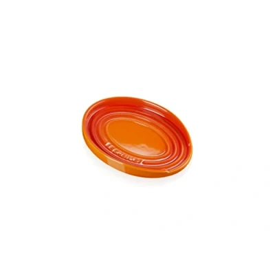 Image of Le Creuset Spoon Holder Oval Volcanic 15 cm