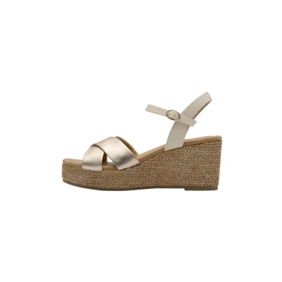Image of Marco Tozzi Platform sandals, Women&#039;s, Size: 390, Platinum comb shoes