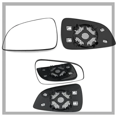 Image of Fits Vauxhall Astra VAN [ Model MK5 ] From 2010 to 2016 Heated Clip on Wing Mirror With Base LEFT HAND (UK Passenger Side)