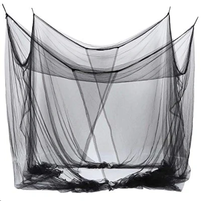 Image of Lodokdre 4 Bed Netting Canopy for Queen/Sized 190 * 210 240cm (Black)