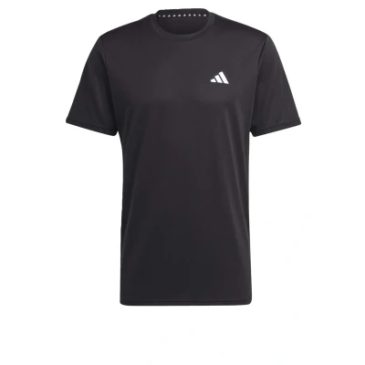 Image of adidas Performance Train Essentials Tshirt Sports Black white, Men&#039;s, Size: XS, white