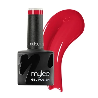 Image of Mylee Gel Nail Polish 8ml [Break A Red] UV/LED Soak Off Art Manicure Pedicure for Professional, Salon &amp; Home Use [Red Range] Long Lasting Easy to Apply