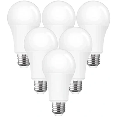Image of DECK INN Pack of 2 ES E27 LED GLS Light Bulbs,60W Incandescent Bulb Equivalent, 9W, 807lm, Warm White 2700K, A60 Edison Screw Bulbs [Energy Class A+]