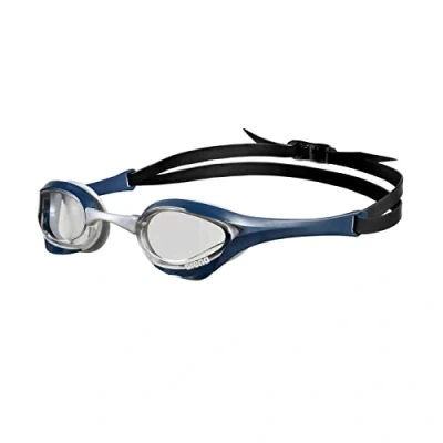 Image of arena Cobra Ultra Swipe Unisex Adult Racing Swimming Goggles, Pool Goggles with Curved Lenses, Anti Fog, UV Protection, 5 Interchangeable Nose Bridges