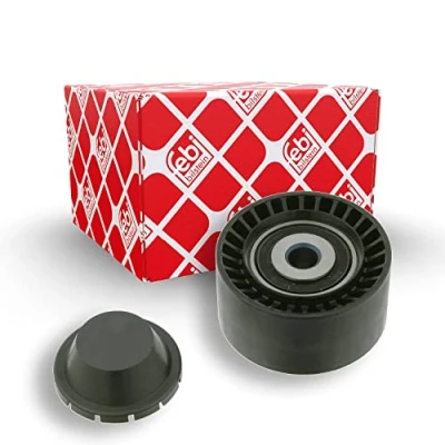 Image of febi bilstein 22355 Idler Pulley for auxiliary belt, pack of one