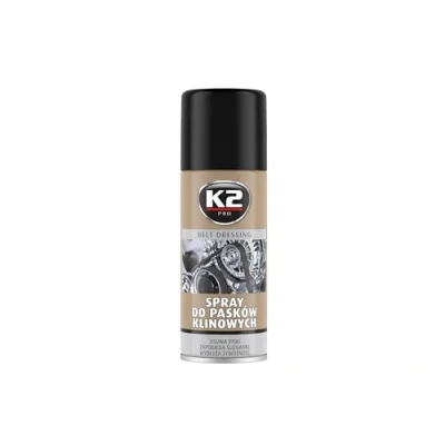 Image of K2 PROTECT BELT CAR DRESSING SPRAY ANTI SLIP NOISE REDUCING STOP SLIPPING 400ml