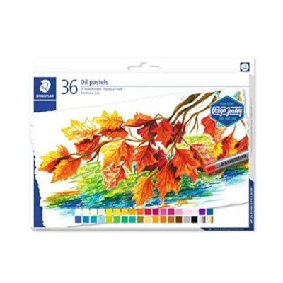 Image of STAEDTLER 2420 C36 Design Journey Oil Pastels Assorted Colours (Pack of 36)