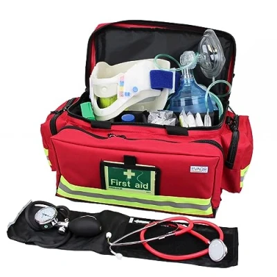 Image of EVAQ8 Paramedic Advanced First Aid Kit Fully Stocked to British Standard BS8599 1