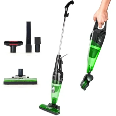 Image of Merlin 2 in 1 Mini Vacuum Cleaner Lime Green