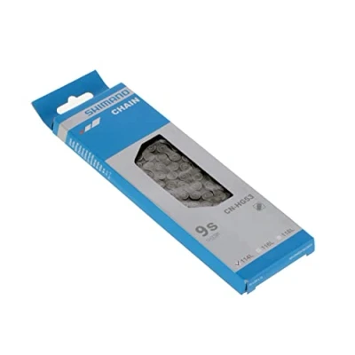 Image of Shimano Cicli Bonin Unisex Adult 8/9 Speed Hg53 Bicycle Chains Silver, One Size