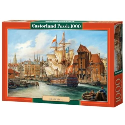 Image of Castorland CSC102914 Hobby Panoramic The Old Gdansk Jigsaw Puzzle, 1000 Pieces Set, Multicolour
