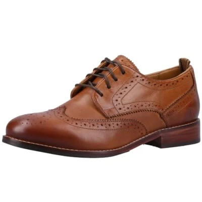 Image of Hush Puppies Women&#039;s Natalia Oxford, Tan, 8 UK