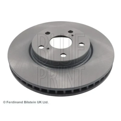 Image of 4351230310 Brake disc BLUE PRINT ADT343208 Front Axle 296mm 28mm 5 Hole 114mm internally vented Coated LEXUS: IS 2, 3, C