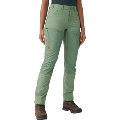 Image of Fjallraven 89827 196 232 Abisko Midsummer TRS W Reg Pants Women&#039;s Dune Beige Buckwheat Brown Size 38
