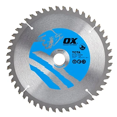 Image of OX Alu/Plastic/Laminate Cutting Circular Saw Blade 184/20mm, 48 Teeth TCG