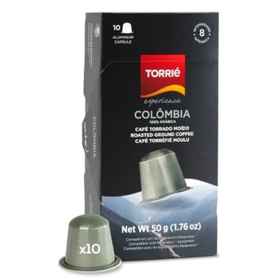 Image of Torrié Coffee Pods Compatible with Nespresso® Original Machines Aluminium Capsules Colombia (10 pods)
