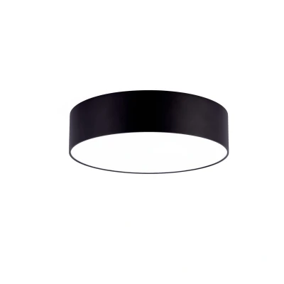Image of Aris 20W Cylindrical Ceiling Light Black 2700K