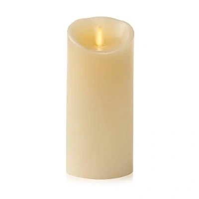 Image of Luminara Indoor Ivory Pillar Candle 7.62cm x 16.51cm Flameless LED Battery Powered Candles