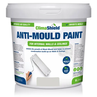Image of Smartseal Anti Mould Paint Pale Slate 5 Liter