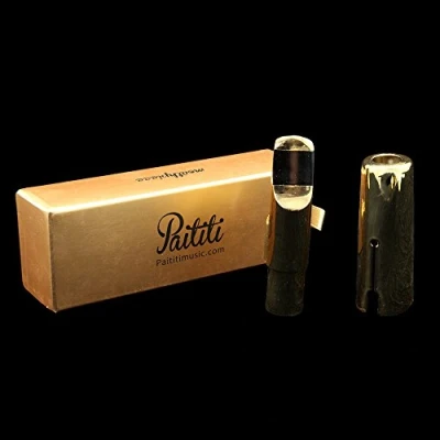 Image of Paititi Gold Plated Alto Saxophone Mouthpiece #7