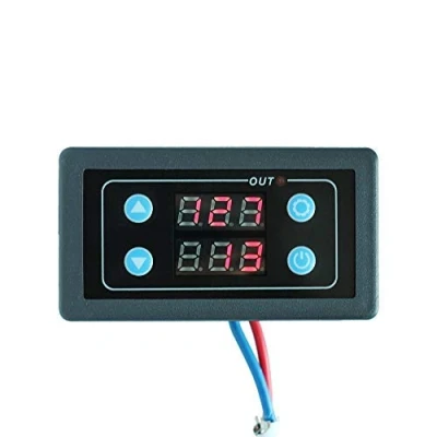 Image of Time Relay Module, AC 85 265V Timer Cycle Control Digital Dual Display Delay Switch Adjustable Module