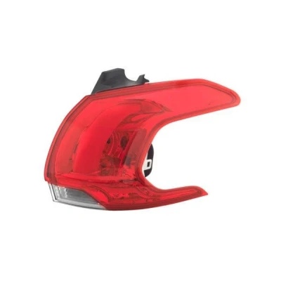 Image of 9678074380, 9814745980, 9826730380 Rear light VALEO 045177 ORIGINAL PART Right Outer section with bulbs bulb holder PEUGEOT: 2008 Estate