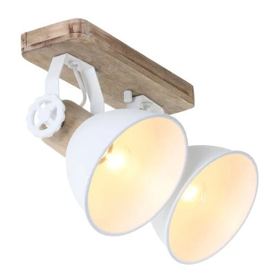 Image of Gearwood Twin Spotlight Industrial, Wood Blank