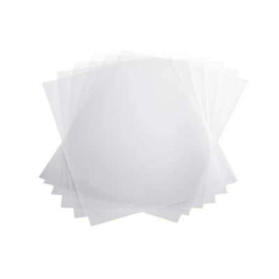 Image of Durable Polypropylene Report Covers Crystal Clear To Allow Easy Reading 100% Recyclable &amp; Eco Friendly Pack of 50