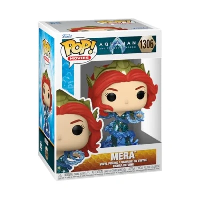 Image of Funko POP! Movies: DC Mera Aquaman Collectable Vinyl Figure Gift Idea Official Merchandise Toys for Kids &amp; Adults Movies Fans Model Collectors and Display