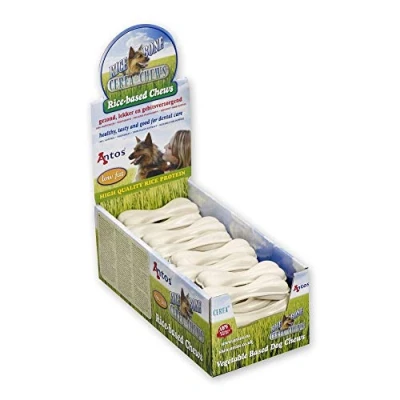 Image of Antos Rice Bone Natural Dog Chew, 1 Pack of 35