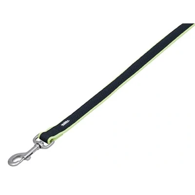 Image of Nobby Preno Mesh Dog Lead, 120 cm/25 35 mm, Neon Yellow