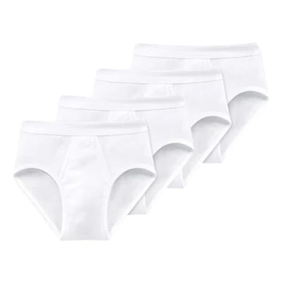 Image of Schiesser Men&#039;s Briefs White Large