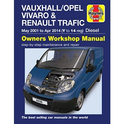 Image of Vauxhall Vivaro,Renault Trafic Diesel (May 01 Apr 14) Haynes Manual (Paperback)